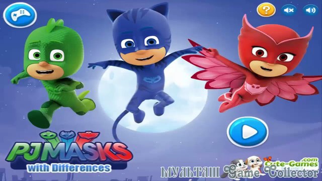 PJ Masks Games . PJ Masks Differences.PJ Маски Masks Игры. PJ Маски различия.