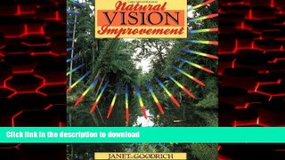 Best book  Natural Vision Improvement online for ipad