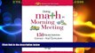 Deals in Books  Doing Math in Morning Meeting: 150 Quick Activities That Connect to Your