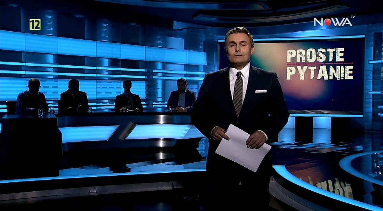 "Proste pytania" Marka Czyża- czołówka