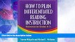 Buy NOW  How to Plan Differentiated Reading Instruction: Resources for Grades K-3 (Solving