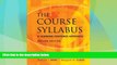 Big Sales  The Course Syllabus: A Learning-Centered Approach  Premium Ebooks Best Seller in USA