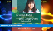 Big Sales  Classroom Instruction That Works With English Language Learners: Facilitators Guide
