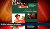 Big Sales  Project Spectrum: Early Learning Activities (Project Zero Frameworks for Early