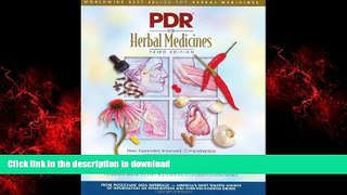 Read books  PDR for Herbal Medicines online