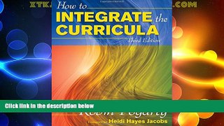 Buy NOW  How to Integrate the Curricula  Premium Ebooks Online Ebooks