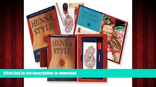Buy books  Henna Style: Express Yourself Through Body Art (Activity Kit) (Petites Plus) online