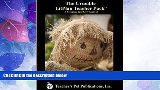 Deals in Books  The Crucible LitPlan - A Novel Unit Teacher Guide With Daily Lesson Plans