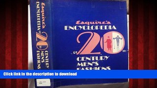 Buy books  Esquire s Encyclopedia of 20th Century Men s Fashions online to buy
