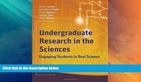Buy NOW  Undergraduate Research in the Sciences: Engaging Students in Real Science  Premium Ebooks
