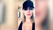 Im fat now: Khloe complains about her trainer being away