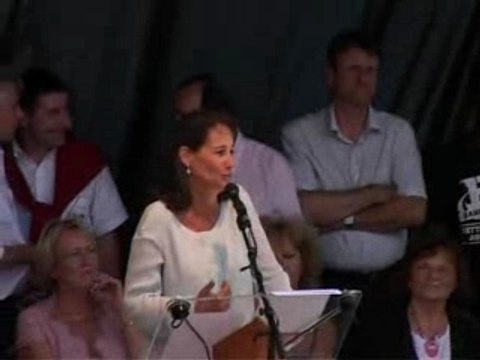 SEGOLENE ROYAL Melle 25-08-07