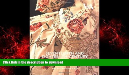 Best book  Seventeenth and Eighteenth-Century Fashion in Detail: The 17th and 18th Centuries