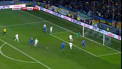 Artem Kravets Goal HD - Ukraine 1-0 Finland - 12.11.2016