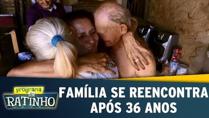 Família se reencontra após 36 anos