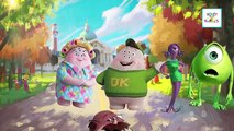 Finger Family Monsters University Cartoon Animation Nursery Rhymes For Children HoneyRhymes