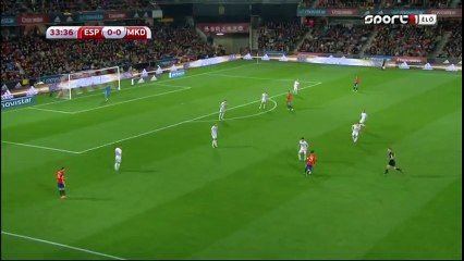 Alvaro Morata Goal HD - Spain 1-0 FYR Macedonia - 12.11.2016