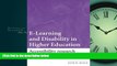 FREE PDF  E-Learning and Disability in Higher Education: Accessibility Research and Practice