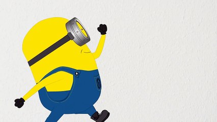 Minions Vs Hulk in Gym Funny Prank Cartoon! Finger Family_6