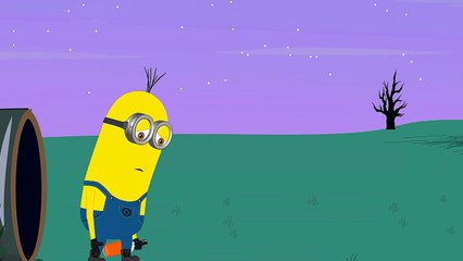 Minions Vs Hulk in Gym Funny Prank Cartoon! Finger Family_44