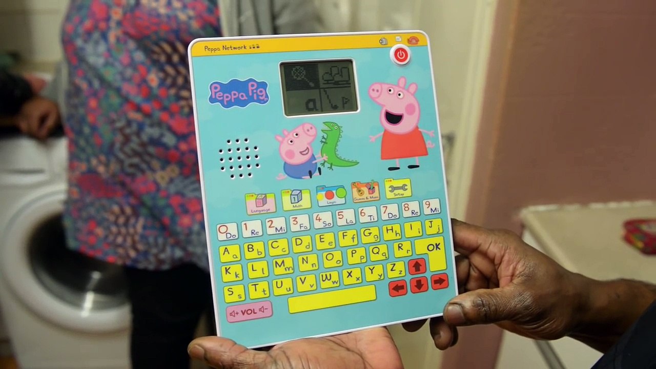 Peppa Pig toy sounds like it is swearing