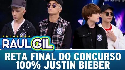 Reta final do Concurso 100% Justin Bieber