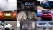 Chevrolet Corvette Z06 Vs Dodge Challenger Hellcat Vs Dodge Viper Srt 2016   Acceleration 0 320km H