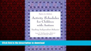 liberty book  Activity Schedules for Children With Autism: Teaching Independent Behavior (Topics