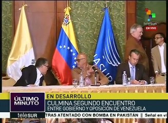 Venezuela: acuerdan gobierno y oposición tratar tema de desacato de AN