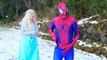 SPIDERMAN VS FROZEN VS SPIDERGIRL LOVE - Spider-Man Embarrassing Moments! Fun Superhero In Real Life