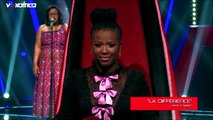 Frédérique Ottou chante 'La différence' Auditions à l'aveugle - The Voice Afrique francophone 2016