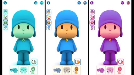 Funny Cartoons ¦ Learn with Talking Pocoyo Full Episode ★ Colors Reaction Compilation [ 20 minute ]