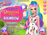 Disney Princess Modern Rapunzel Rainbow Trends - Games for children