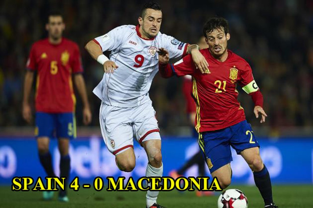 Spain vs Macedonia 4-0 | All Goals & Highlights | World Cup Qualification 2018 | 12_11_2016 HD | [Công Tánh Football]