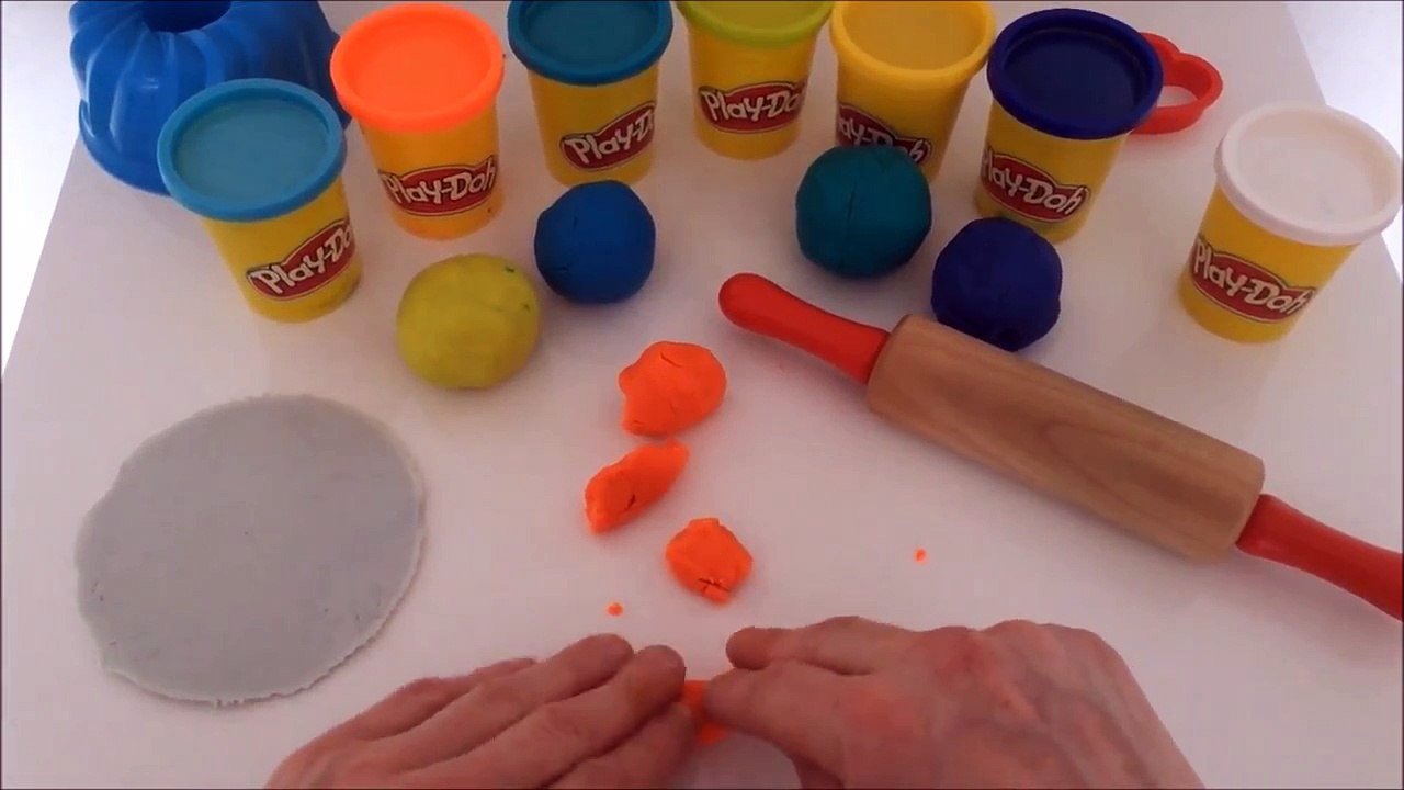 Play Doh Fun How to make Style Funny Clown Faces for Kids - Fun Playdoh Kids Videos