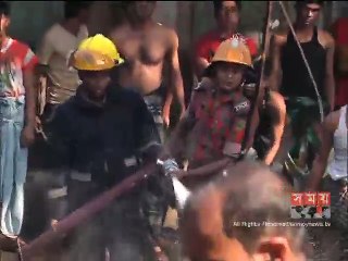 চট্টগ্রামে অগ্নিকাণ্ডে পুড়ে গেছে কলোনির ২০টি বাড়ি