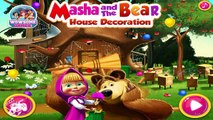 Masha and the Bear - Masha House Decoration - (Маша и Медведь игры для детей) Masha Games for Kids