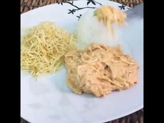 Strogonoff de Frango Light rápido