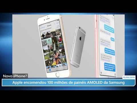 Novo iPhone? Apple encomendou 100 milhões de painéis AMOLED da Samsung
