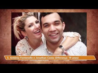 15 casais famosos que não veem problemas na grande diferença de idade