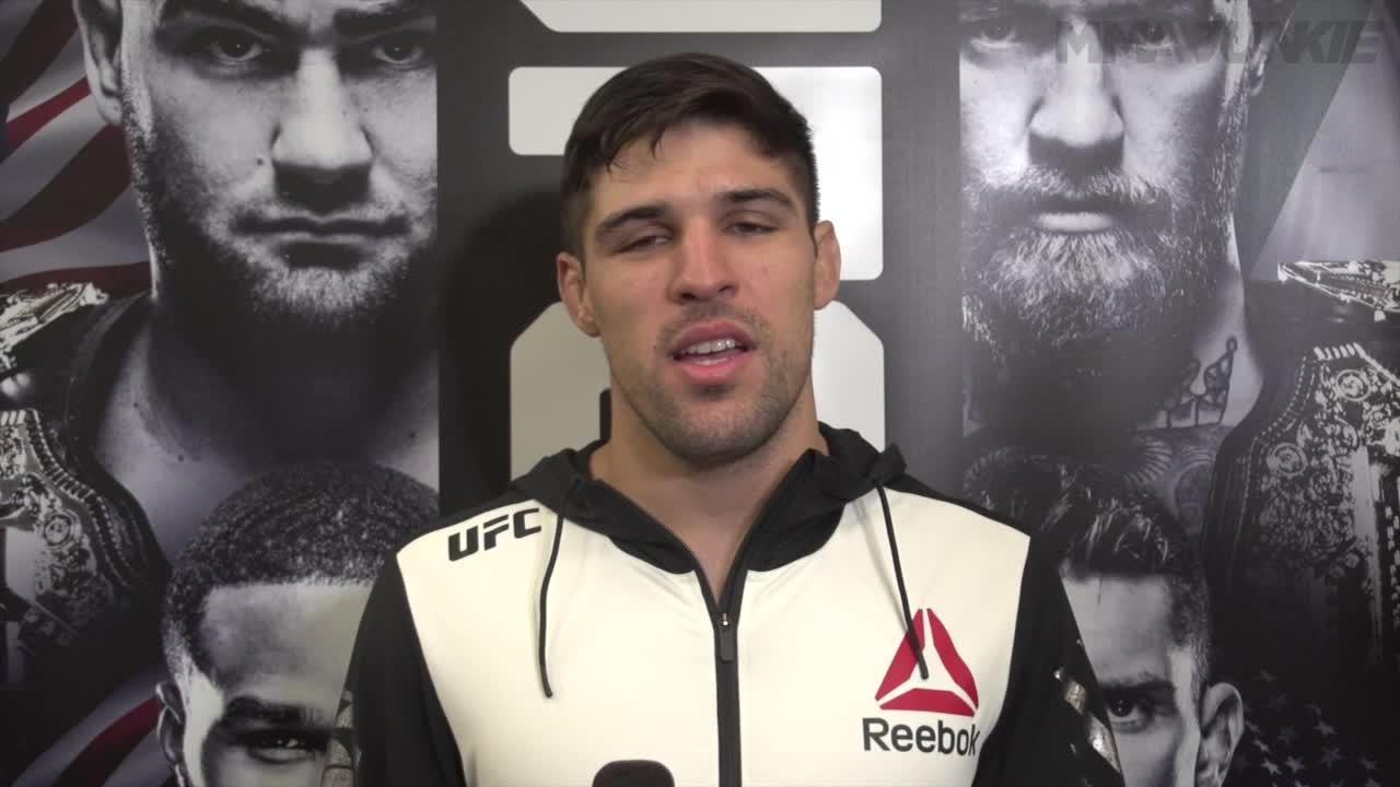 UFC 205's Vicente Luque with four wins and four finishes believes he deserve a top 15 opponent