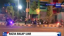 Razia Balap Liar, Remaja Kedapatan Bawa Pisau Lipat