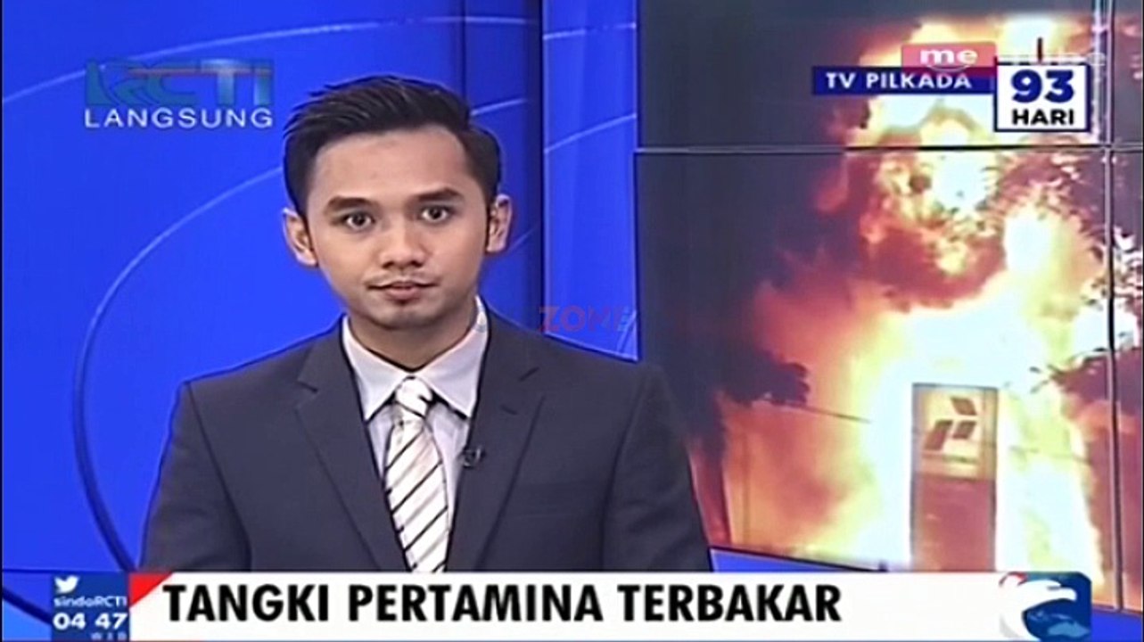 Tangki Pertamina Terbakar, Warga Panik Kebakaran Merembet