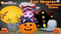 Baby Monster Halloween Pumkin | Halloween Games To Play | Halloween Games | Halloween Makeup