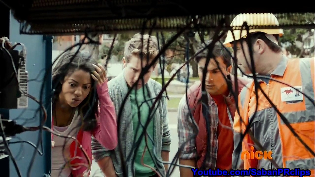 Power Rangers Super Dino Charge Ep 20 - Edge of Extinction - Opening Scene