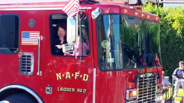 North Adams Massachusetts Fall Foliage Parade Fire Department NAFD