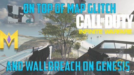 CoD iW Glitches - NEW Genisis Wallbreach "On Top Of Building Wallbreach"  (Infinite Warfare Glitches)
