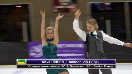 Alexa Linden / Addison Voldeng 2017 SC BC/YK Sectionals - SD