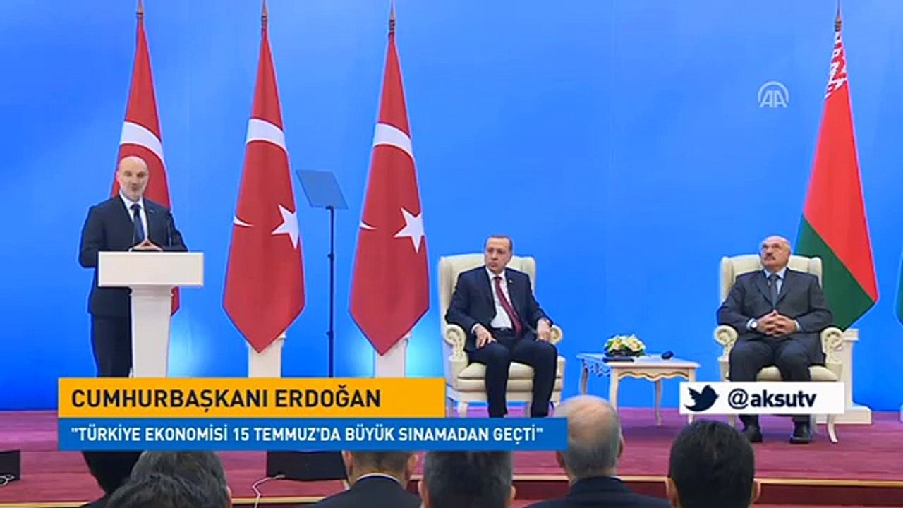 Cumhurbaşkanı Erdoğan- Ekonomi 15 Temmuz'da Büyük Sınamadan Geçti
