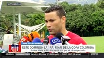 José Luis Chunga habló en la previa del juego entre Nacional y Junior · Copa Colombia 2016 (final, ida)